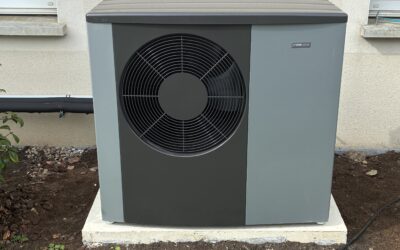 Installation d’une pompe à chaleur NIBE Haute température à Verny